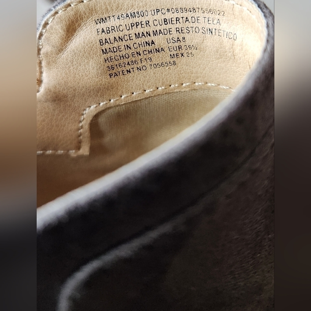 time and Tru Suede WedgeBootie Size 8 - Picture 6 of 6